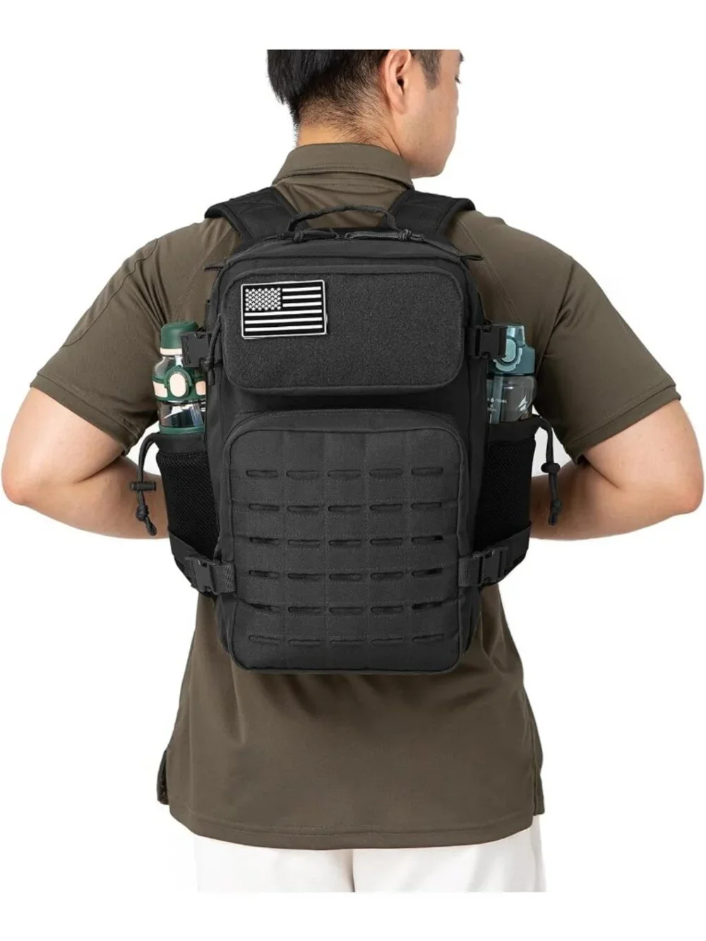 25L/45L Tactical Military Backpack - Molle Daypack, Bug Out Bag, Hiking